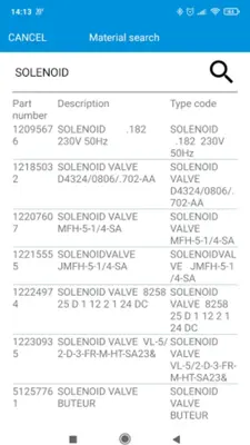 Festo Energy Saving Services android App screenshot 7